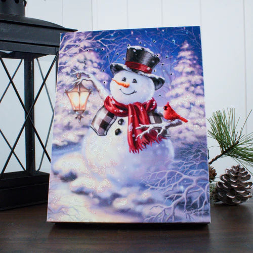 Holiday Lighted Canvas