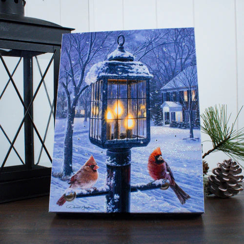 Holiday Lighted Canvas