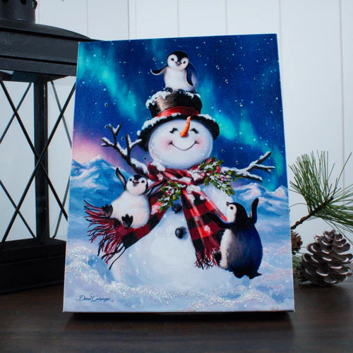 Holiday Lighted Canvas