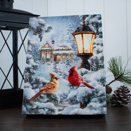 Holiday Lighted Canvas
