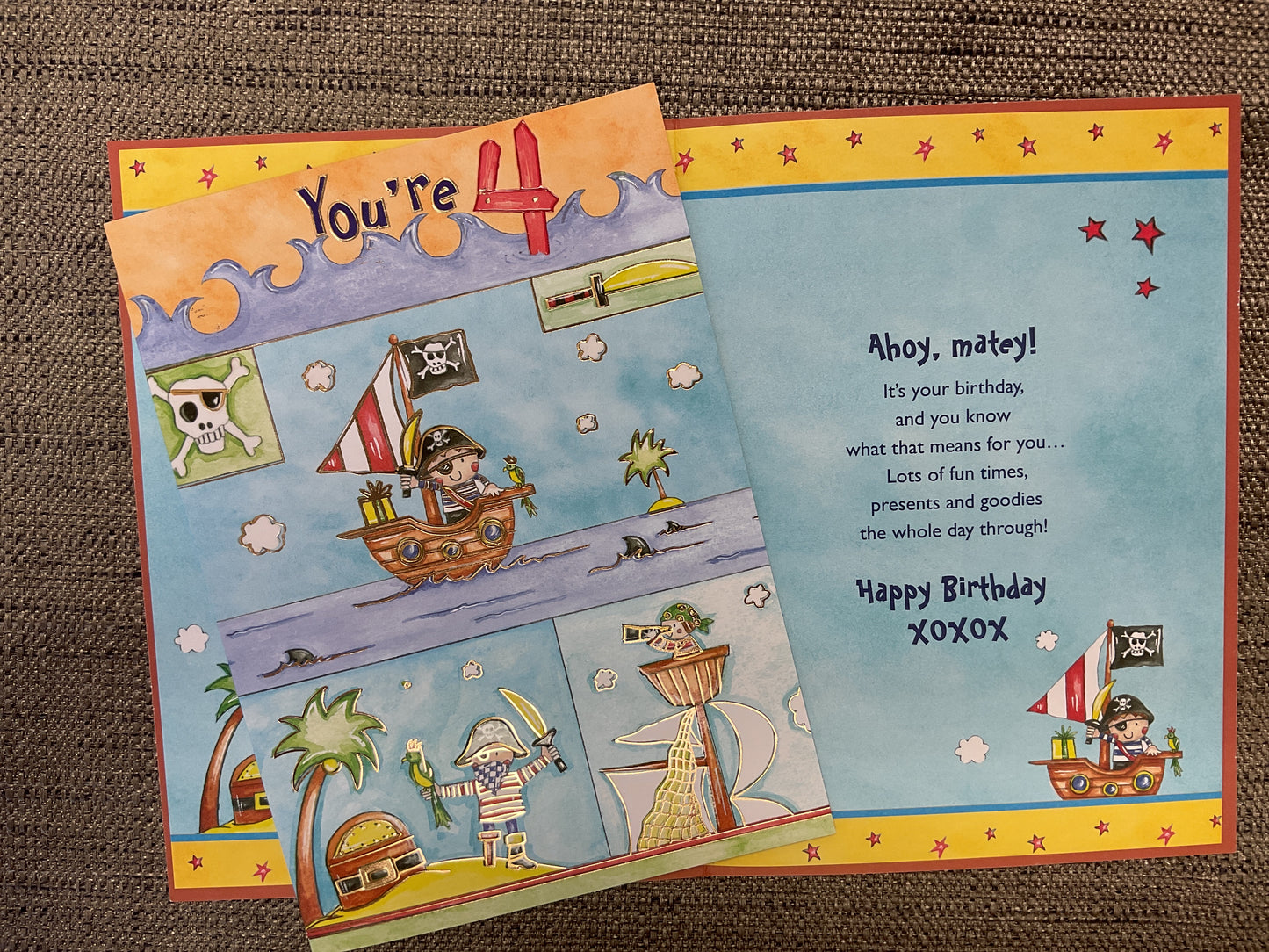 Age 4 - Birthday Card