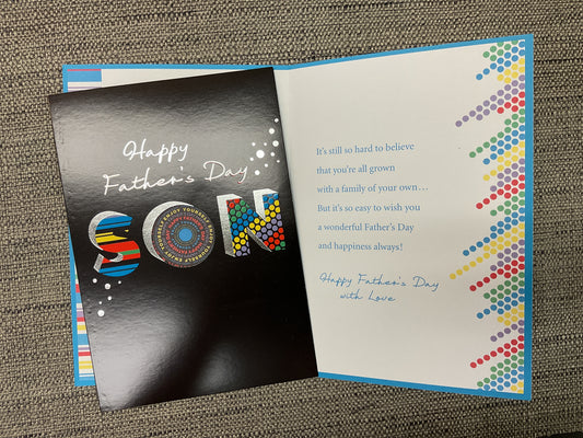 Son Father’s Day Card
