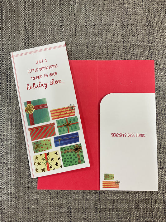 Season’s Greetings Money/Gift Card Holder