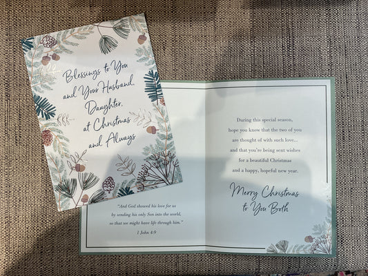 Daughter & Husband Christmas Card