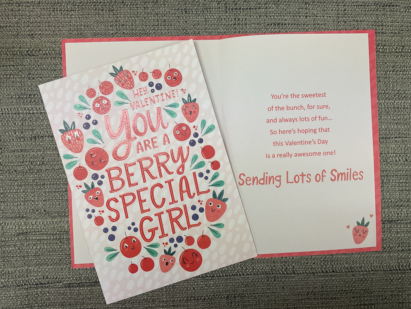 Girl Valentine’s Day Card