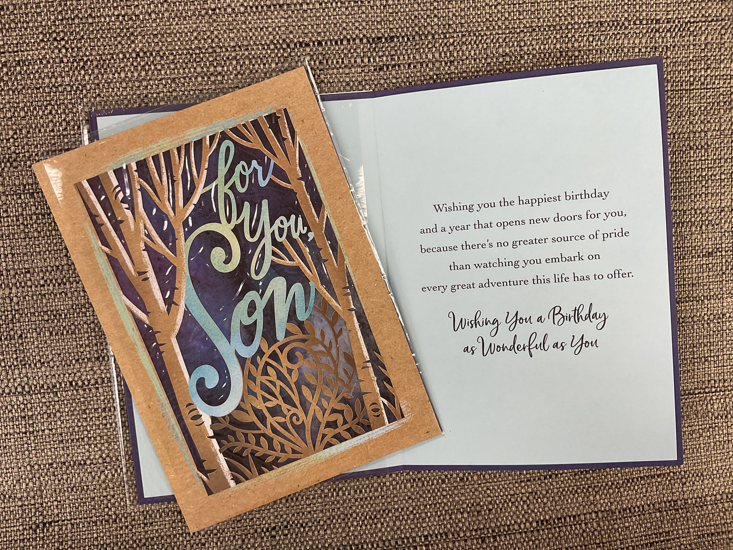 Son - Birthday Card