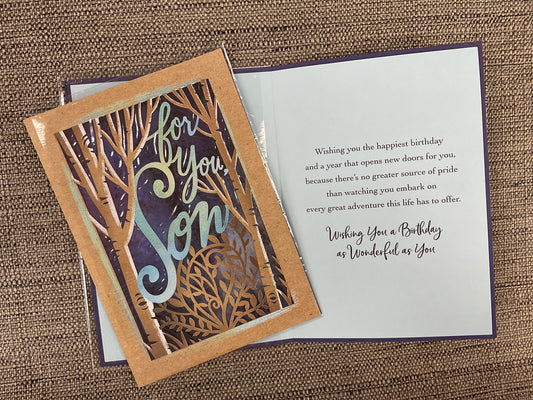Son - Birthday Card