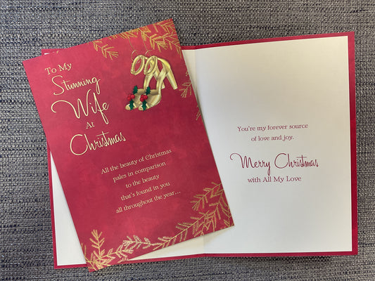 Wife Christmas Card