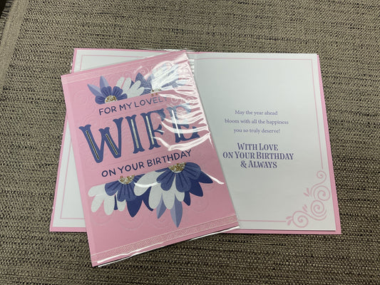 Wife Birthday Card