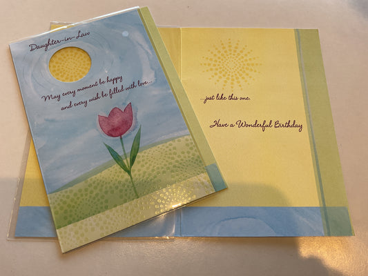 Daughter-in-Law Birthday Card