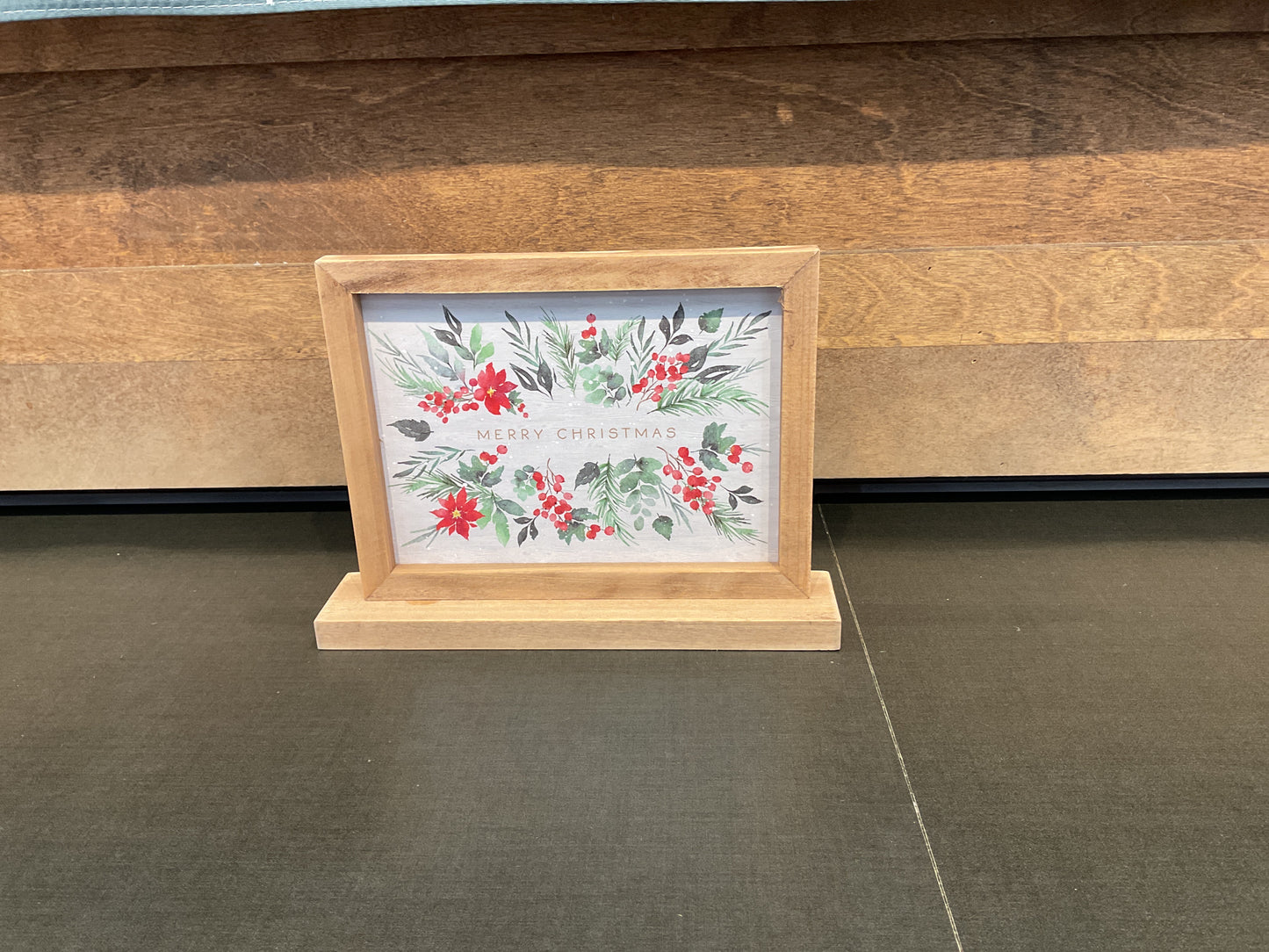 Wood Framed Table Signs Asst 2