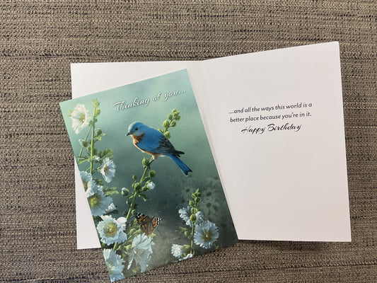 Thinking of You - Birthday Card