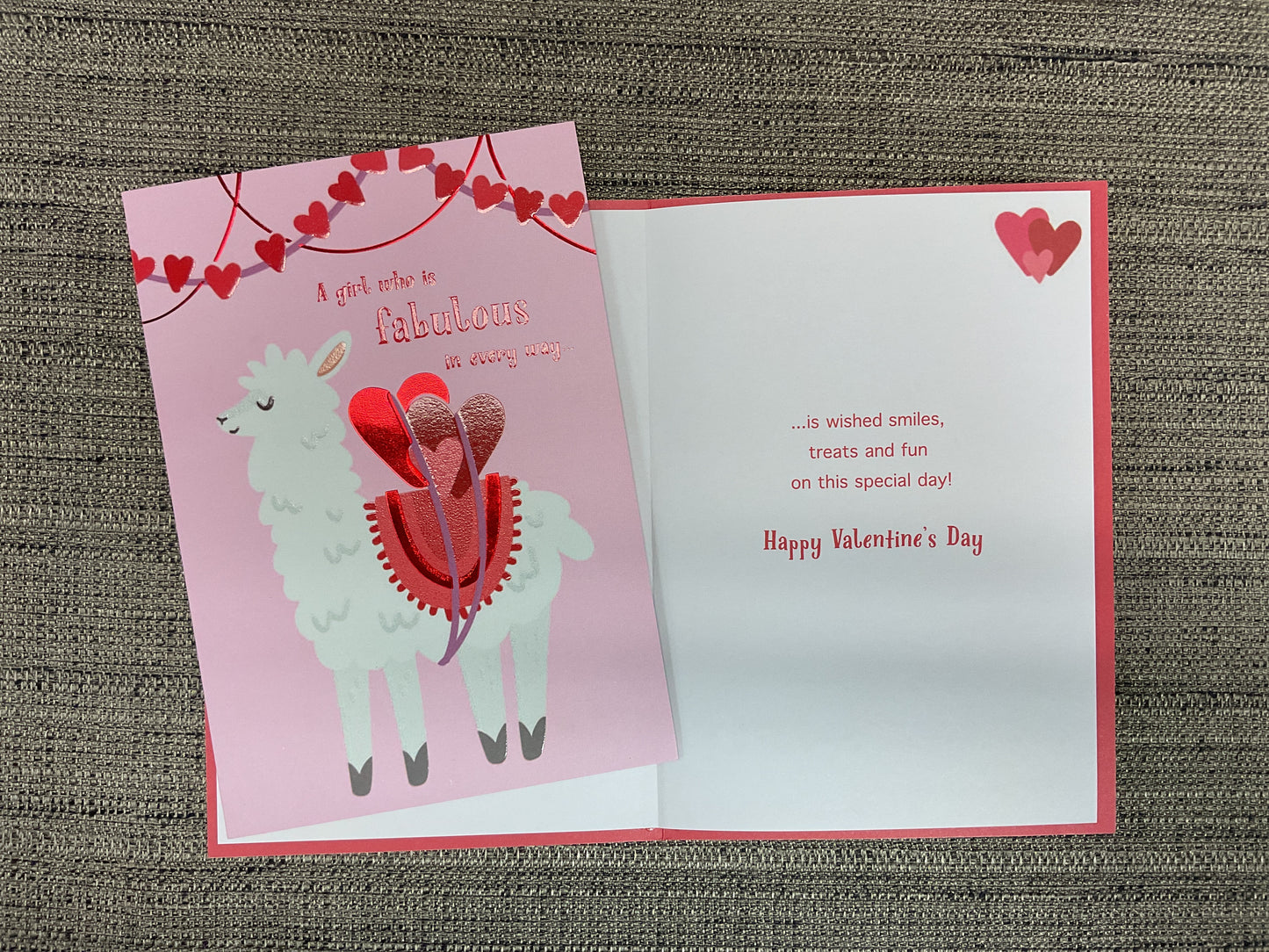 Happy Valentine’s Day Card for Girl