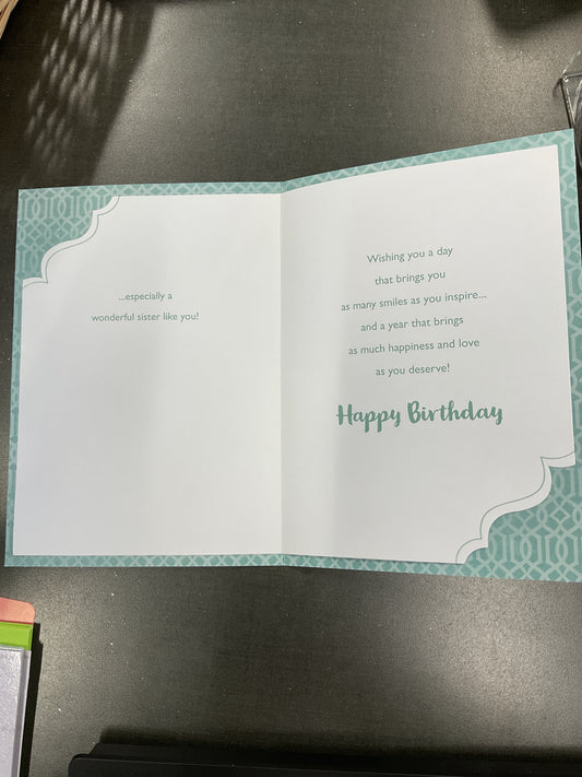 Sister Birthday Card