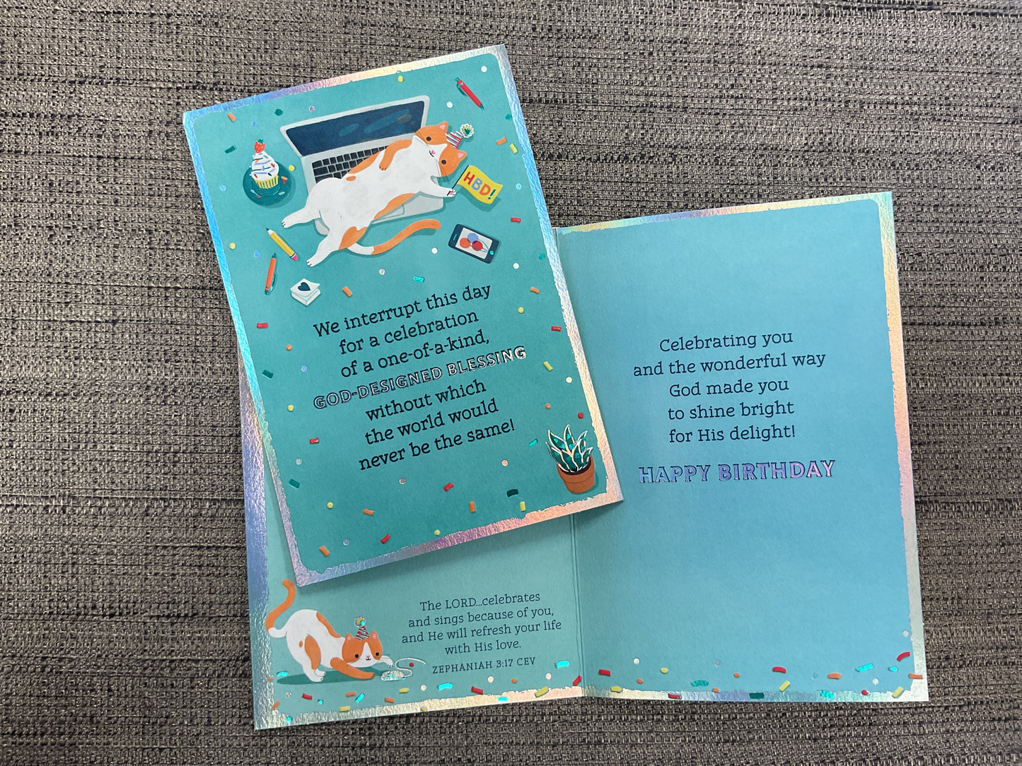 Religious Birthday Card