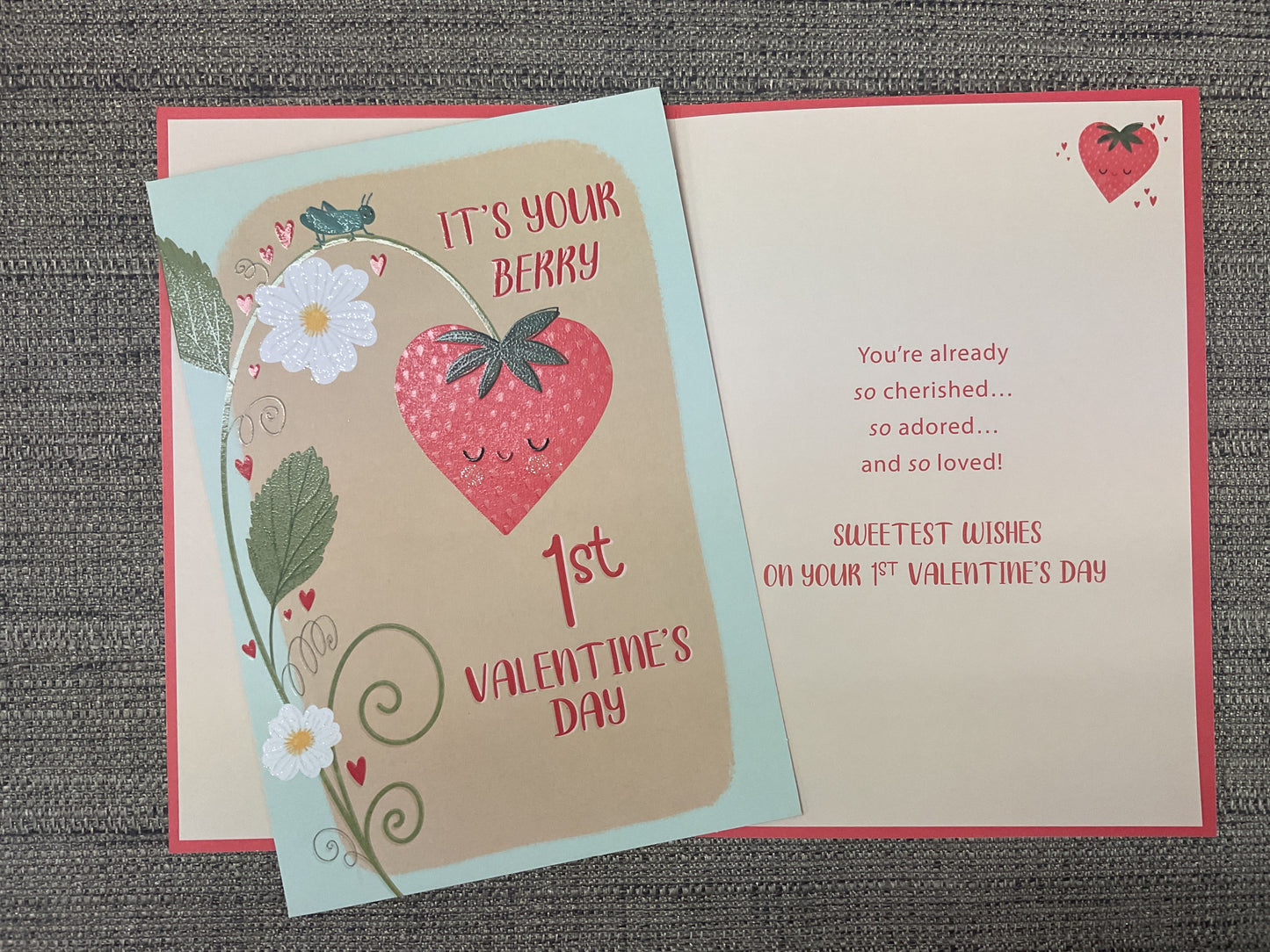 Baby’s 1st Valentine’s Day Card