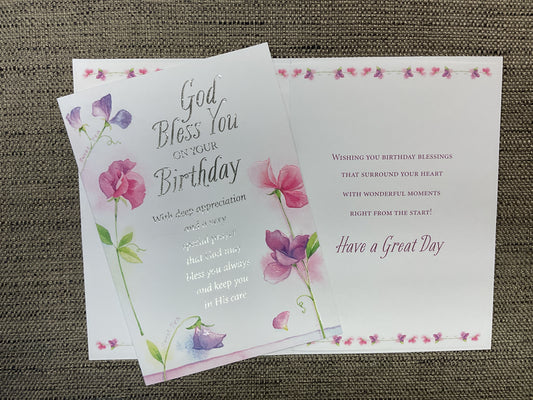 Religious Birthday Card