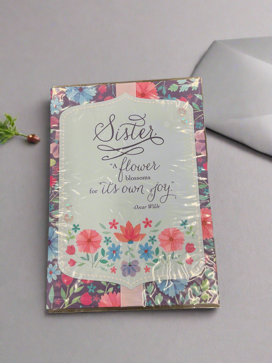 Sister birthday card