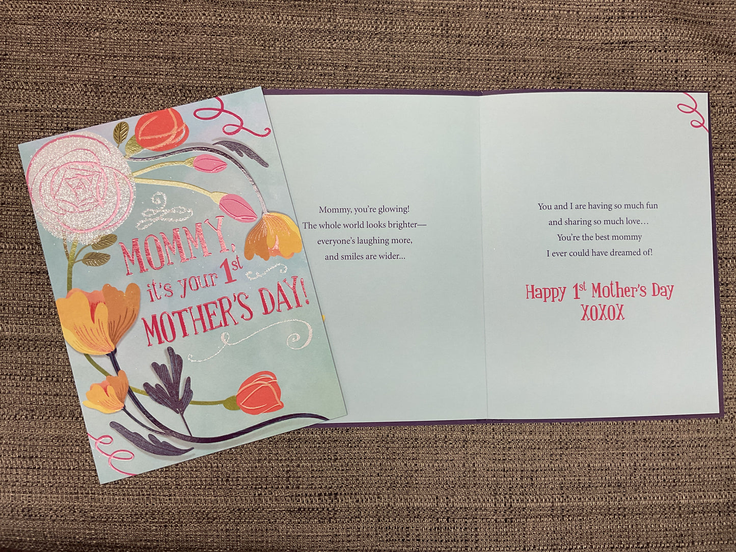 Mommy’s 1st Mother’s Day Card
