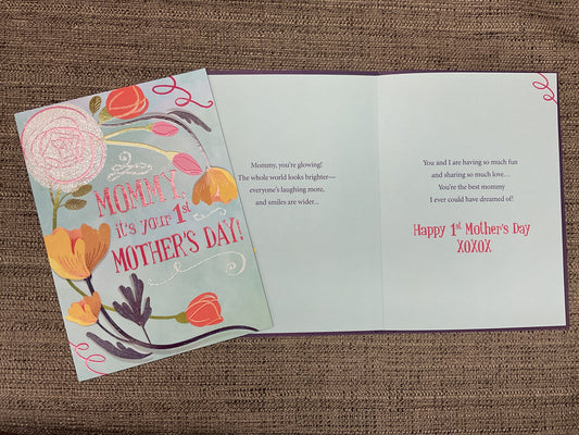 Mommy’s 1st Mother’s Day Card
