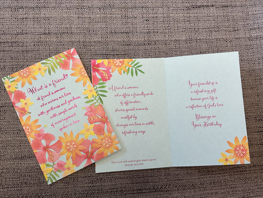 Religious Special Friend Card