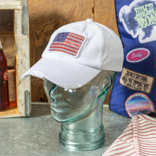 Americana BOHO Flag Hat