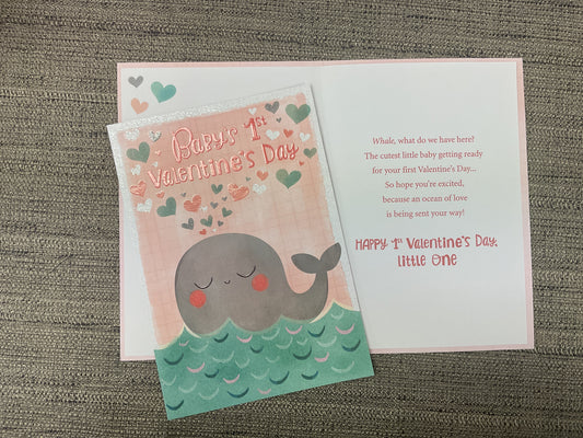 Baby’s 1st Valentine’s Day Card