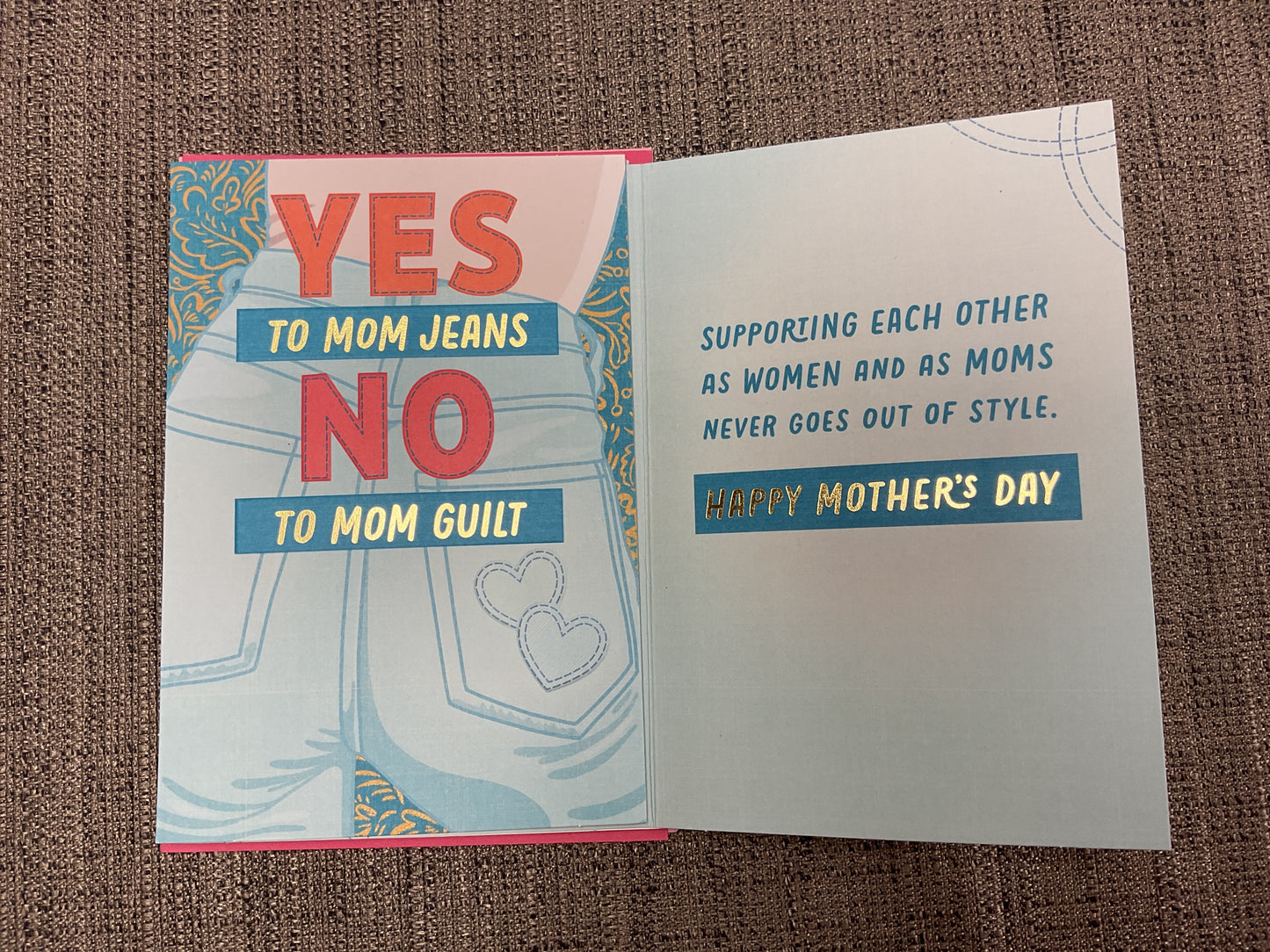 Motherhood Support - Mother's Day Card