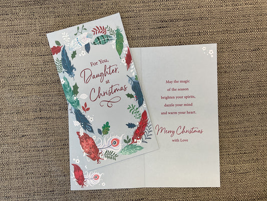 Daughter Christmas Card