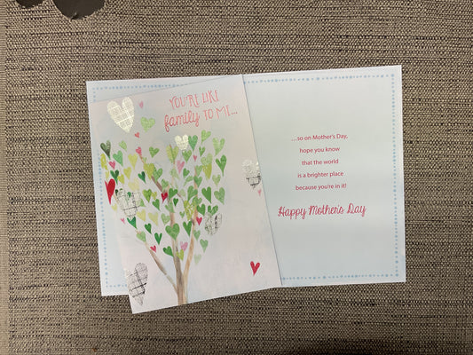 Like Family Mother’s Day Card