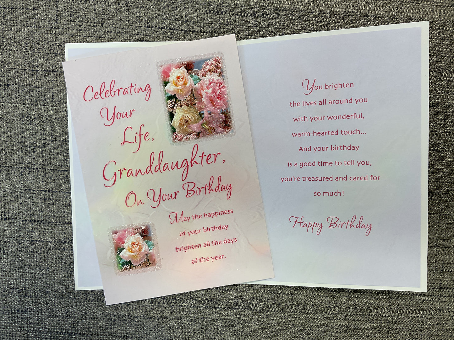 Granddaughter Birthday Card
