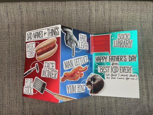 Dad *Funny* - Father’s Day Card
