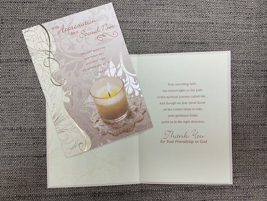Nun - Clergy Appreciation Card