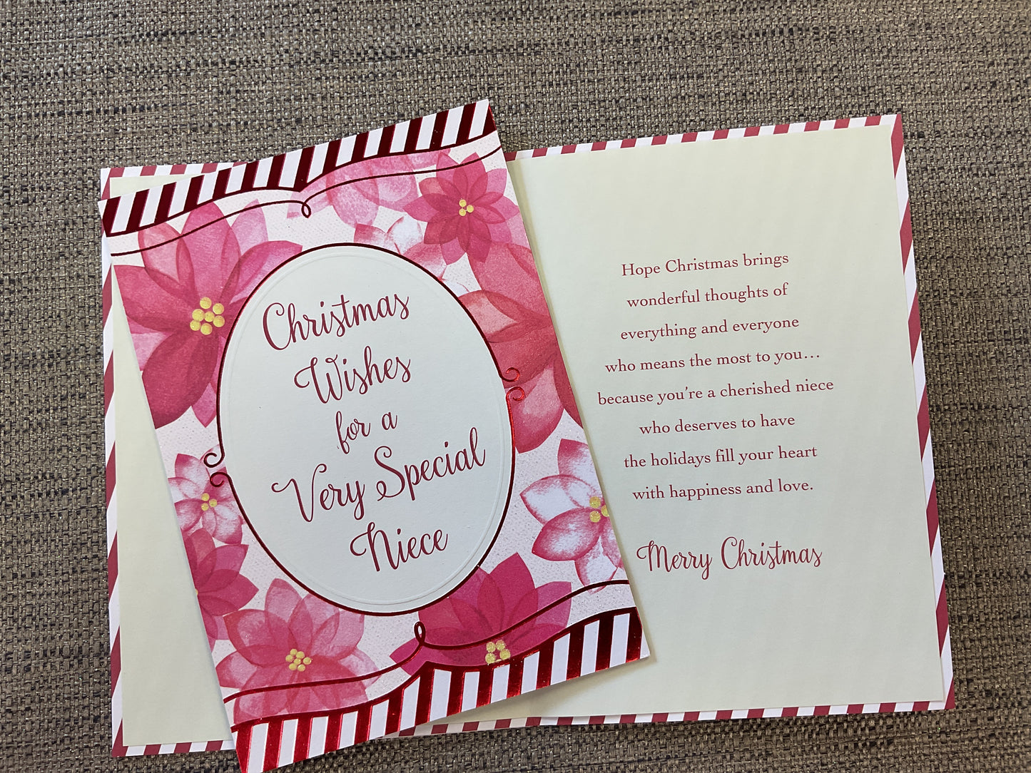 Niece Christmas Card