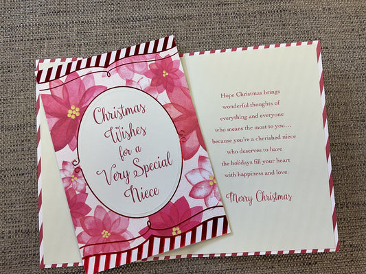 Niece Christmas Card