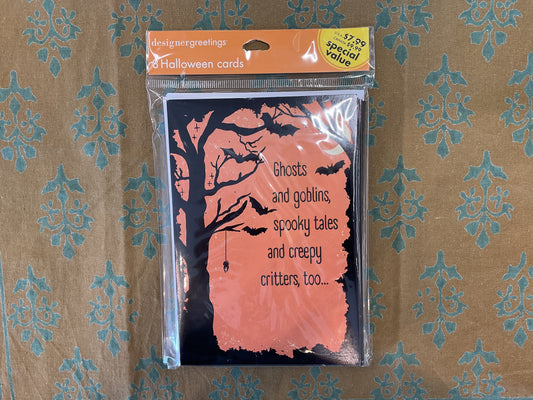 Halloween Cards - Pack of 8