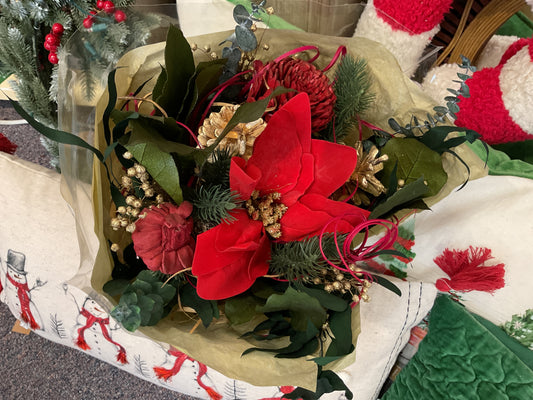 Holiday Fragrant Faux Bouquet