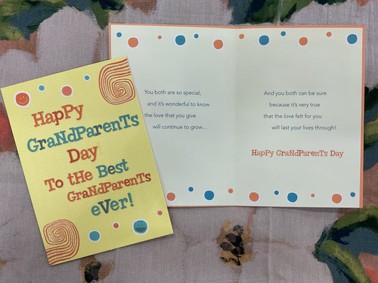 Grandparents Day Card