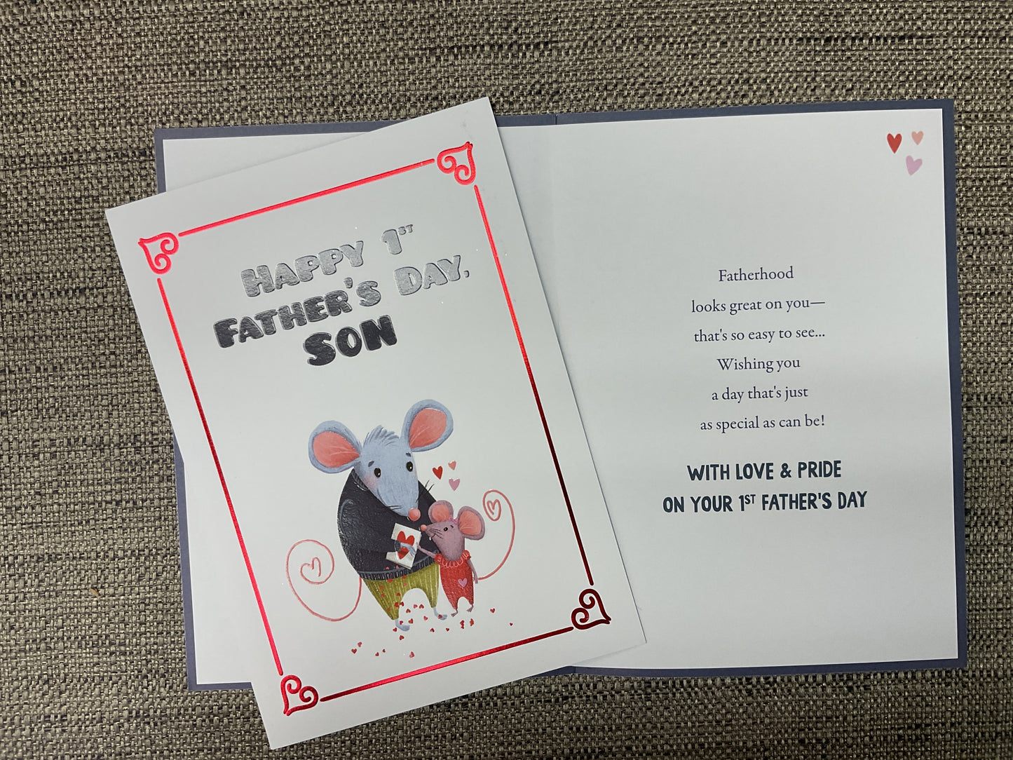 Son’s 1st Father’s Day