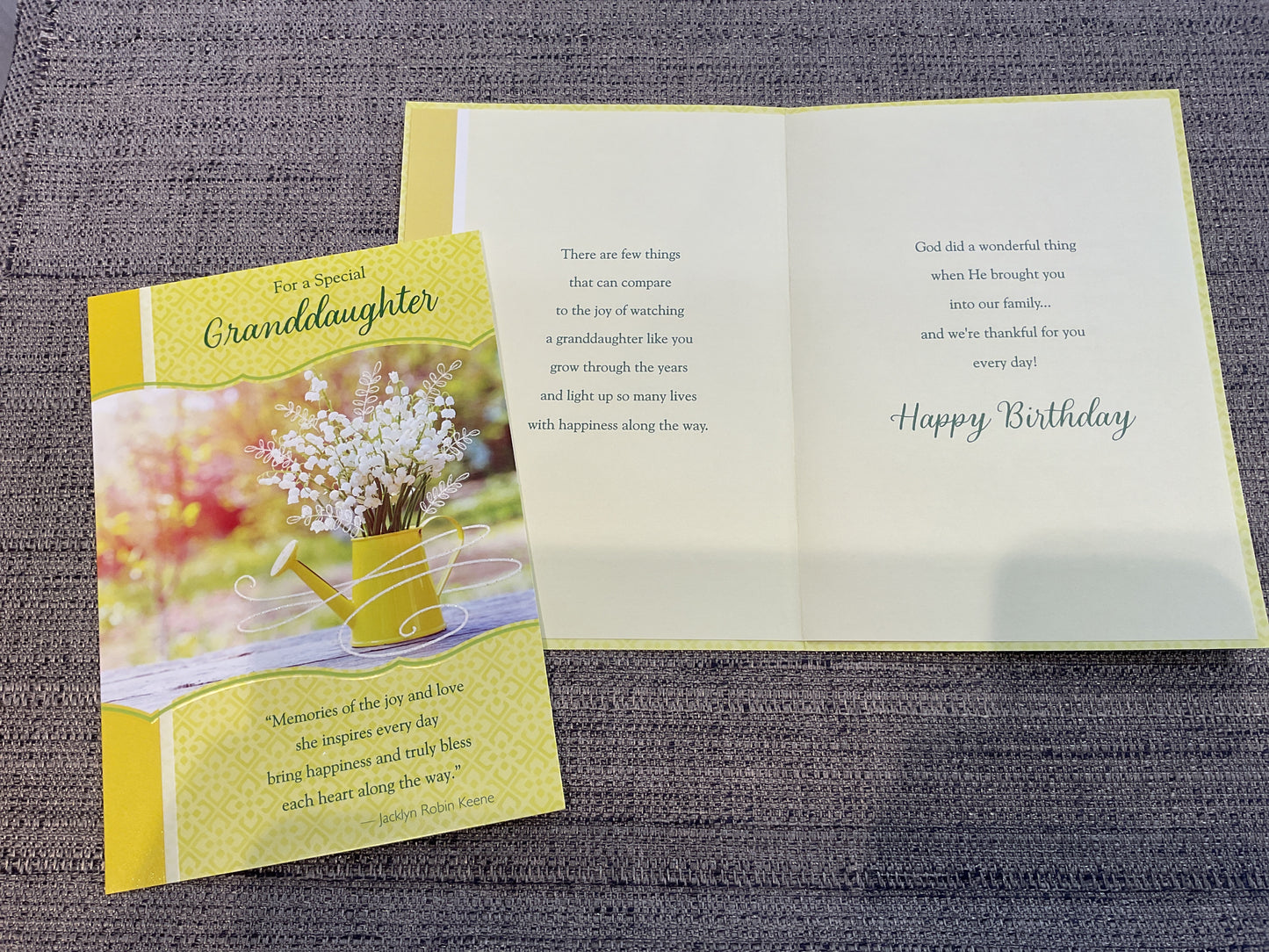 Granddaughter Birthday Card