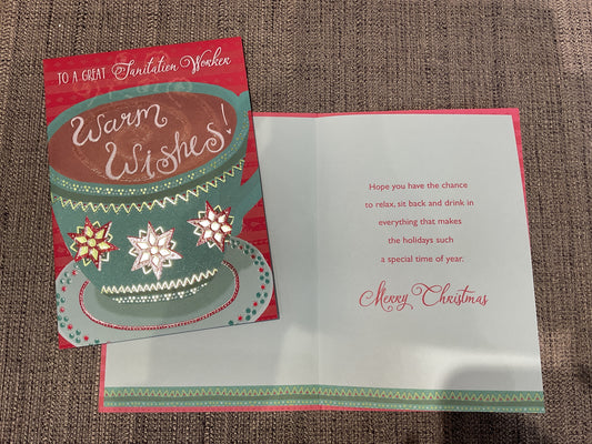 Christmas Card for Sanitation Worker