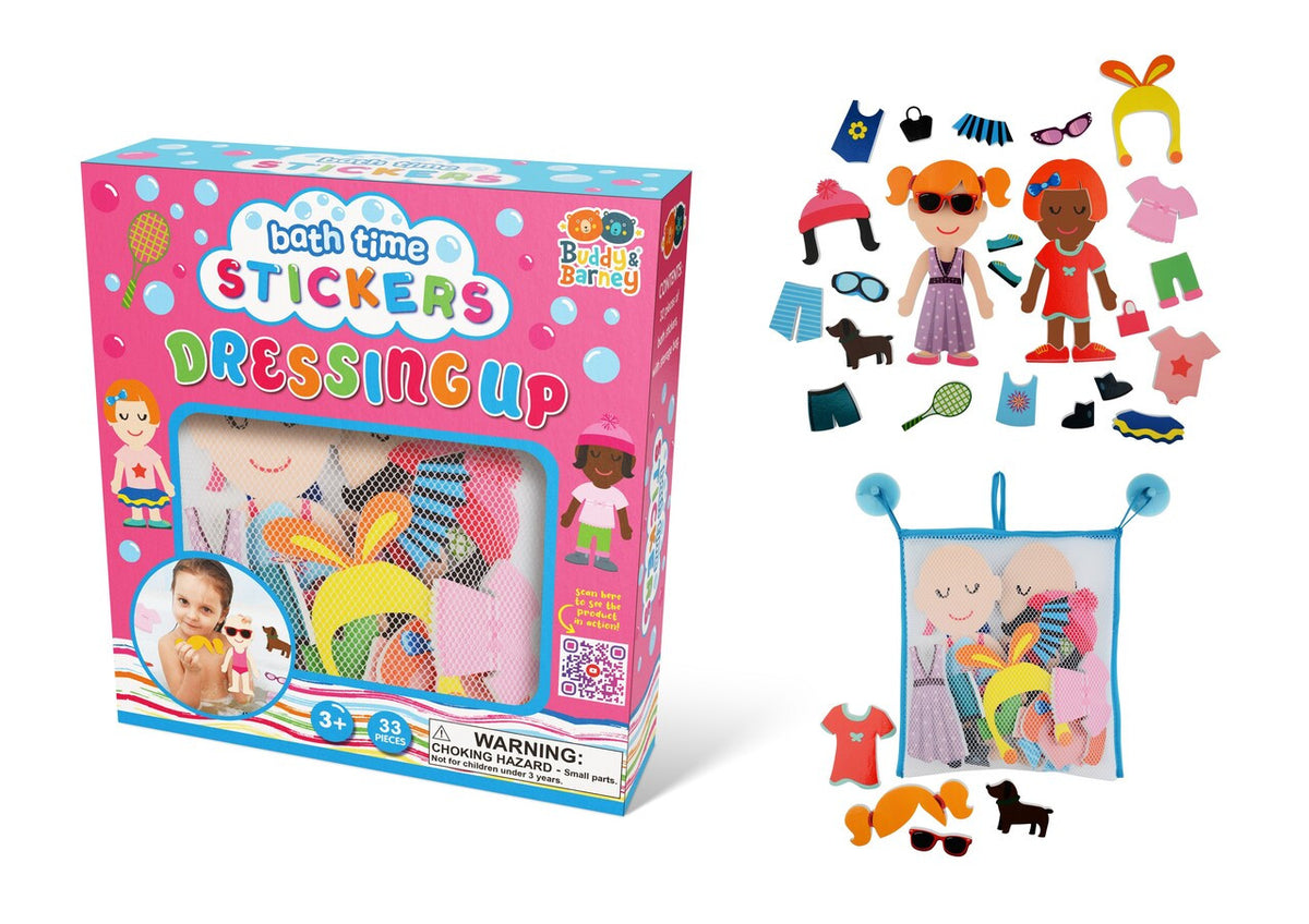 Bath Time Stickers - Dressing Up