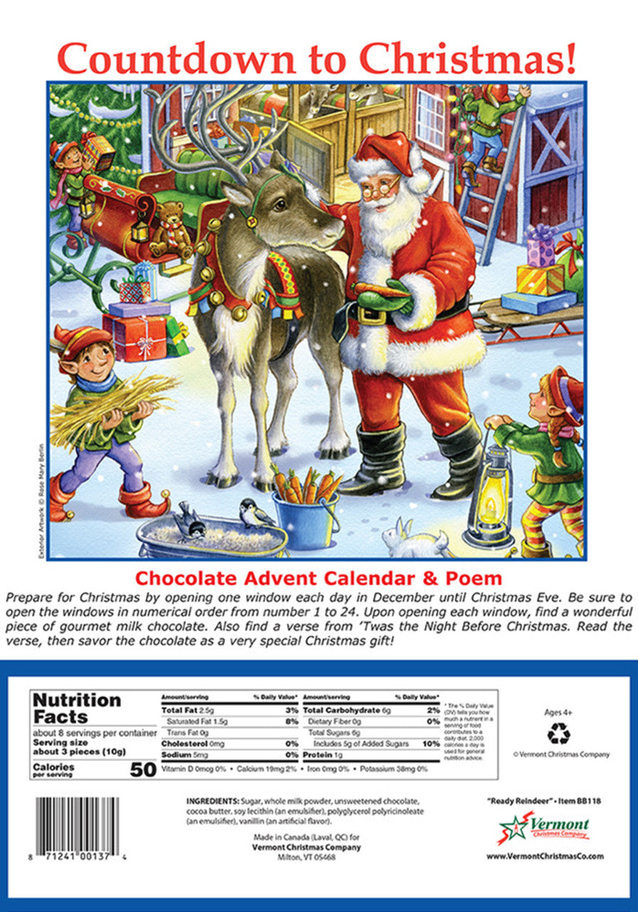 Christmas Chocolate Advent Calendars