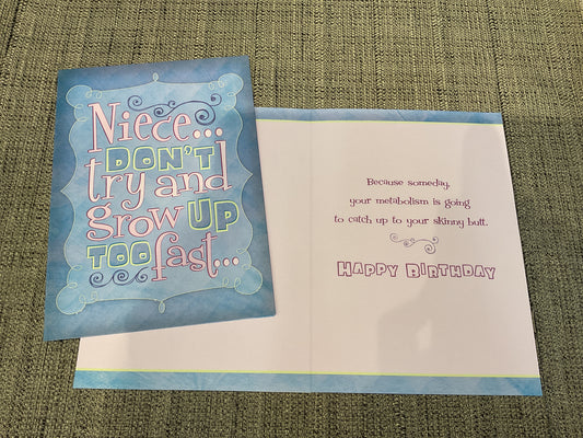 Niece Birthday Card