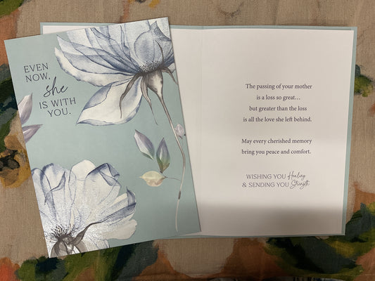 Sympathy Card - Loss of Mother