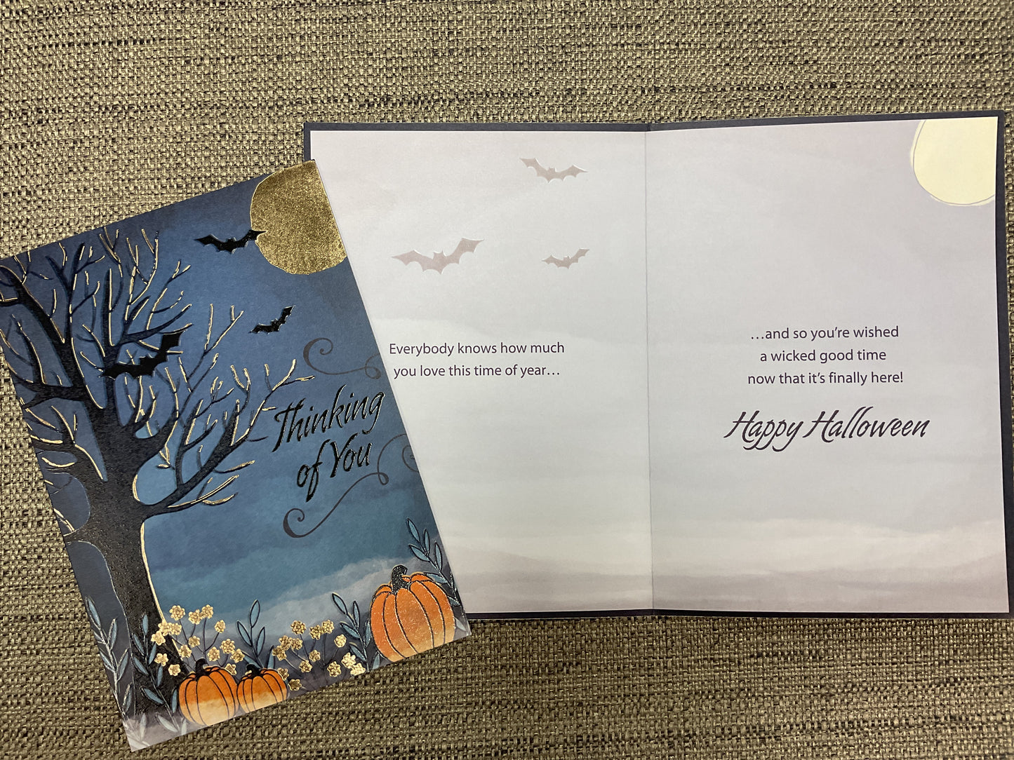 Thinking of You - Halloween Card