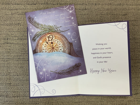 Religious New Year’s Card