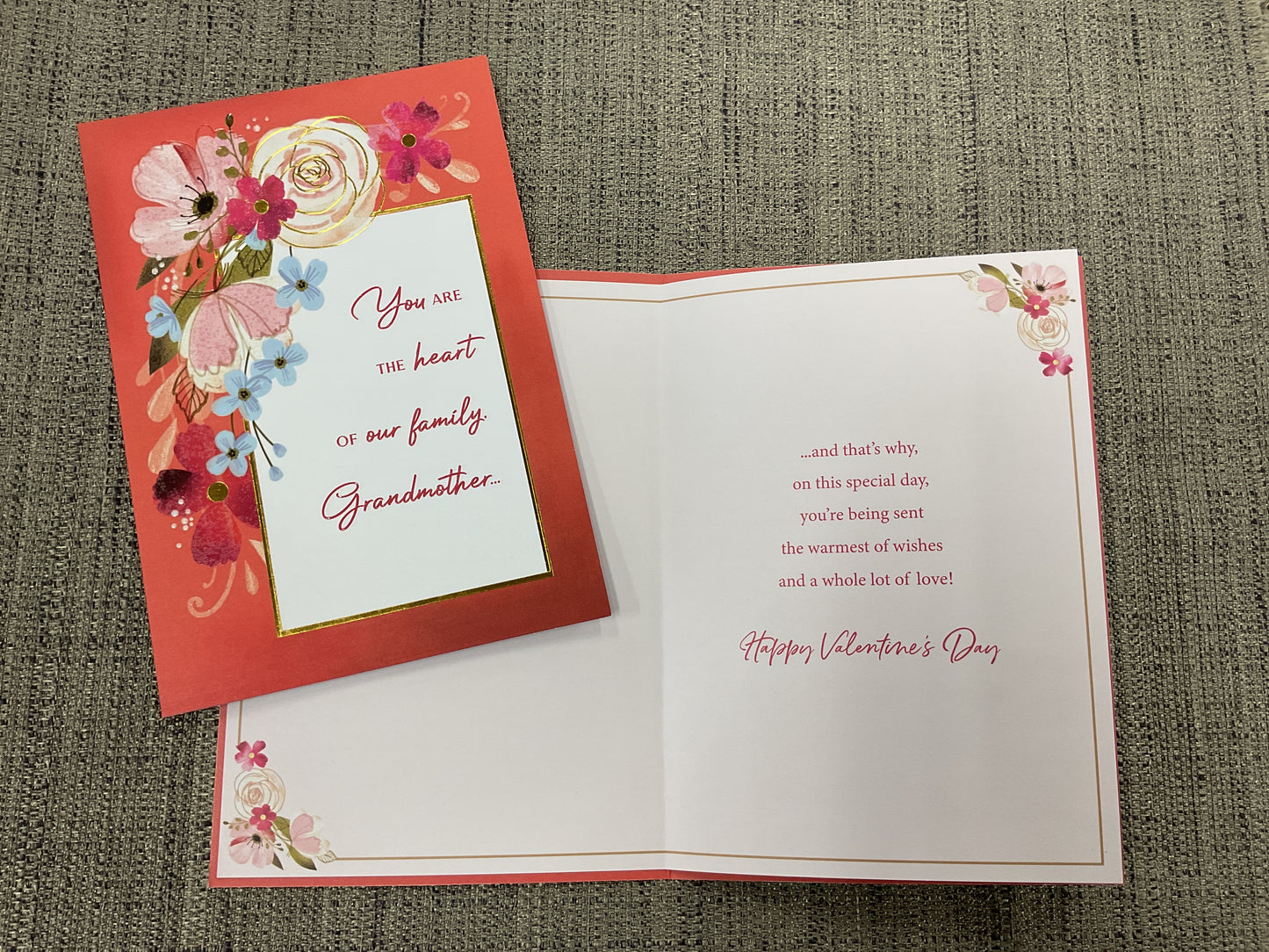 Grandmother Valentine’s Day Card