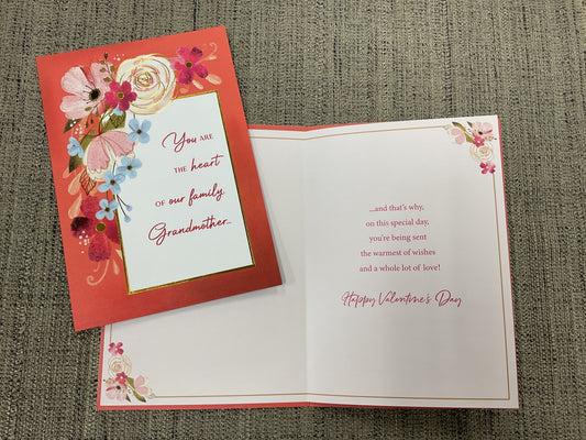 Grandmother Valentine’s Day Card