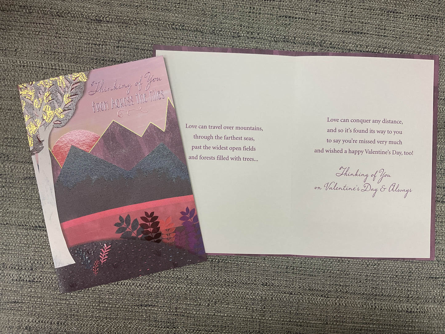 Across the Miles - Valentine’s Day Card